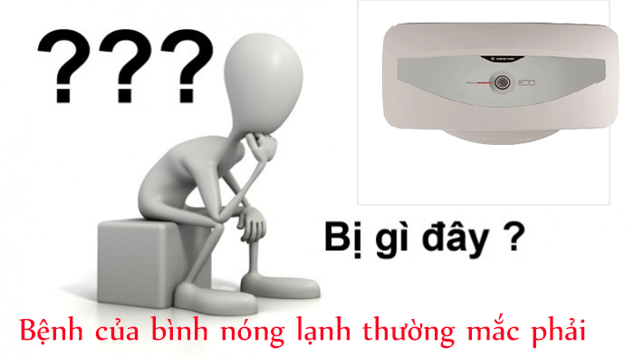 10 sá»± cá» thưá»ng gặp khi sá» dụng máy nưá»c nóng Ariston - Tìm nguyên nhân và cách xá» lý