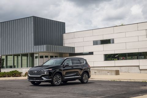 2021 hyundai santa fe hybrid limited awd