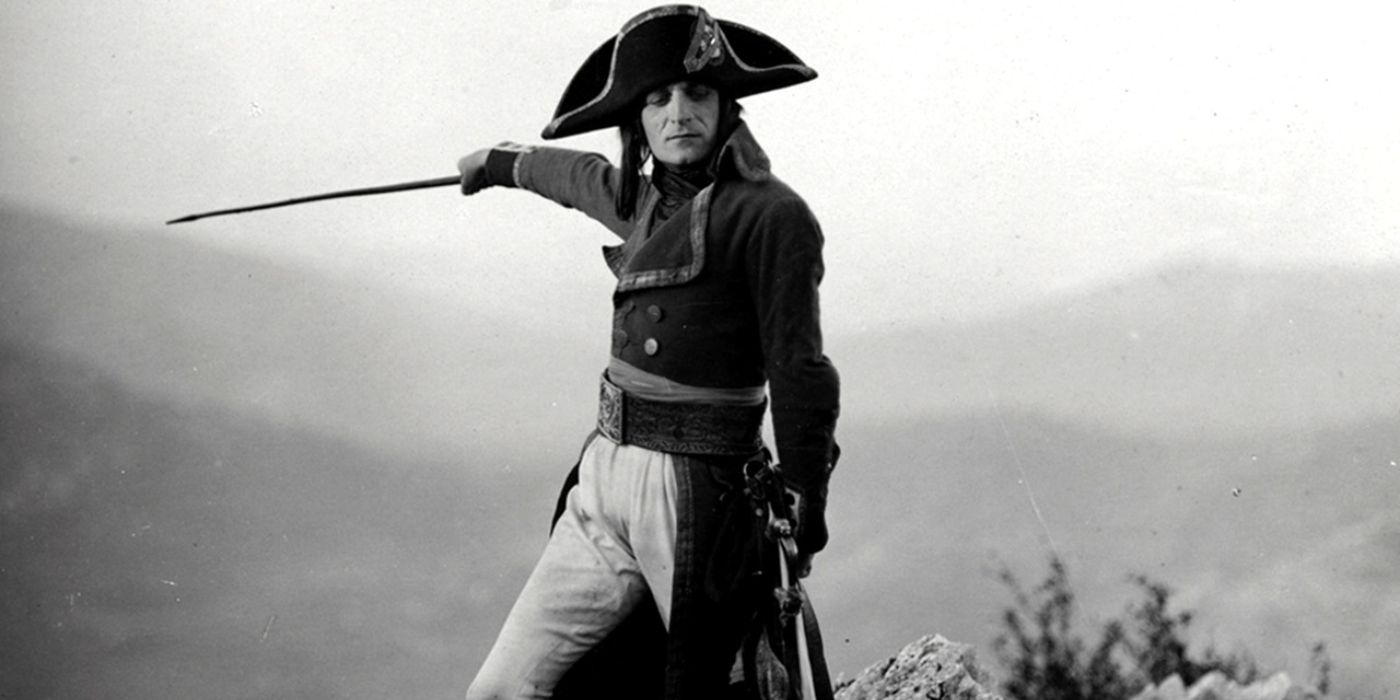 Albert DieudonnÃ© as Napoleon in the 1927 Abel Gance film, Napoleon.