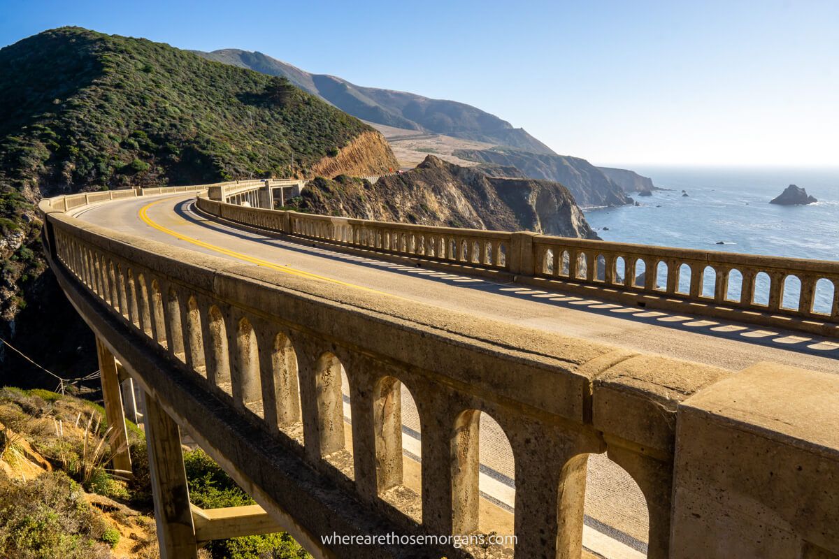Bixby Bridge in Big Sur California