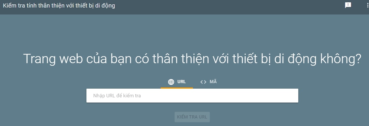 CÃ´ng cá»¥ Google Mobile Friendly Test