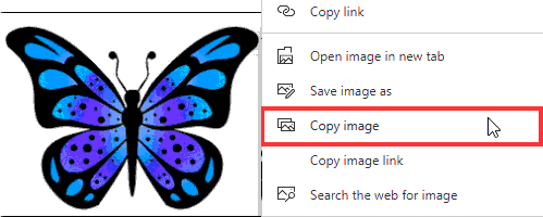 Don't copy images without permission from image searches