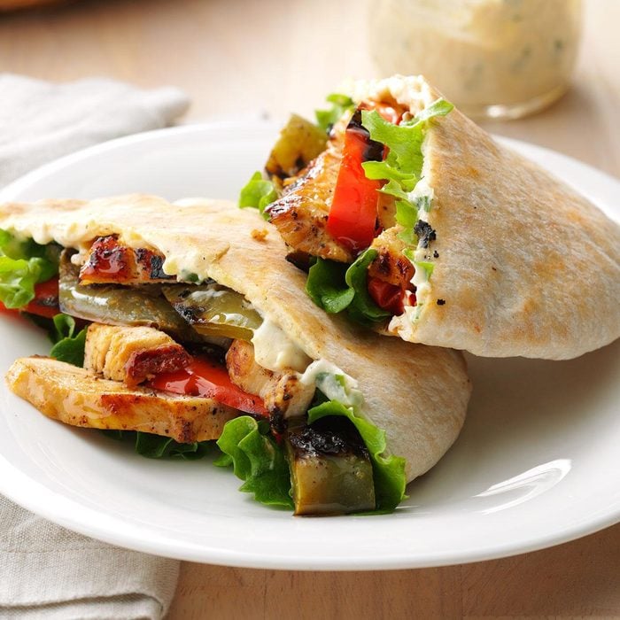 Turkey Salad with Pear Dressing