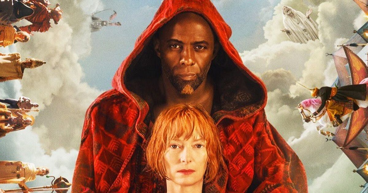 Idris Elba and Tilda Swinton in Three Thousand Years of Longing