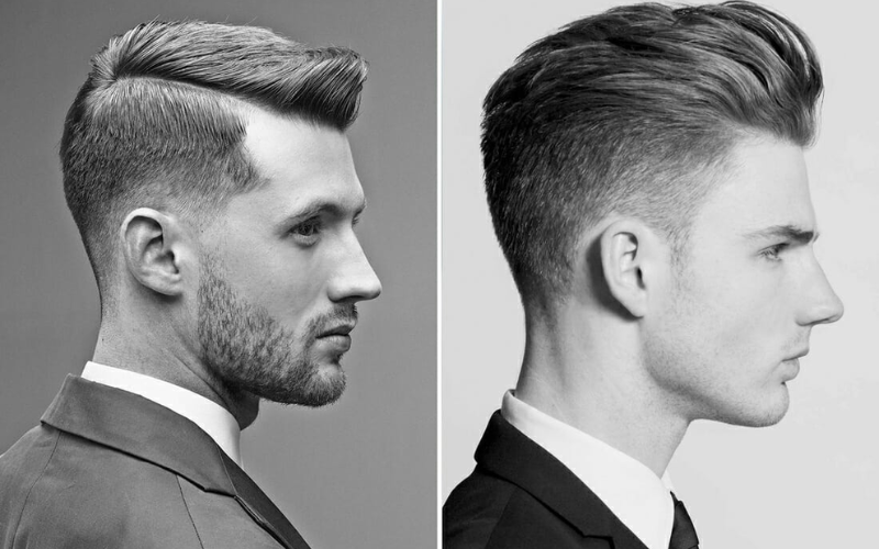 Kiá»u tÃ³c nam Äáº¹p Pompadour