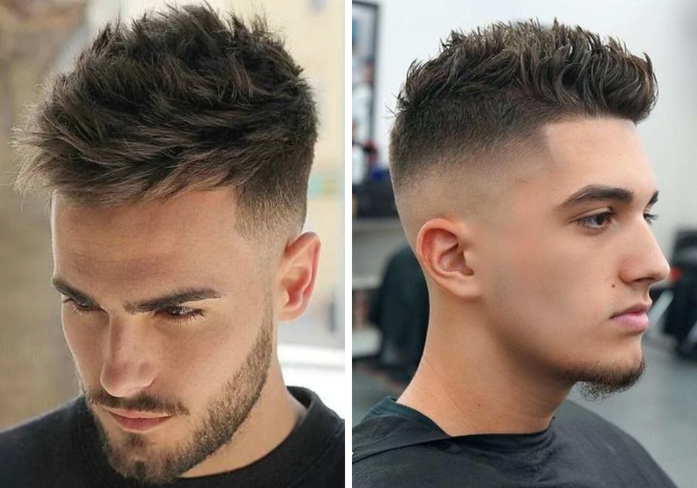 Kiểu tóc nam đẹp dựng lên