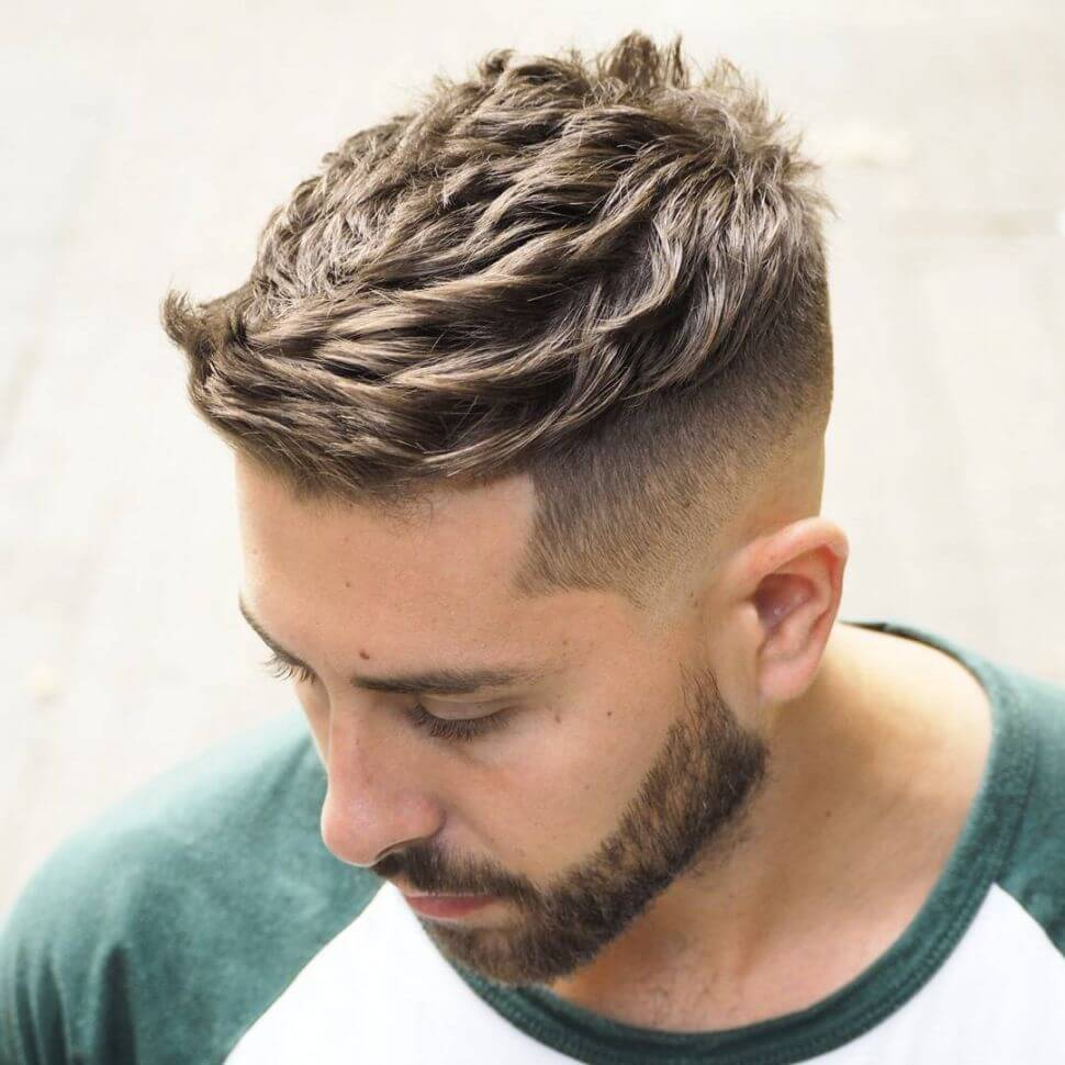 Kiểu tóc ngắn nam Short Quiff