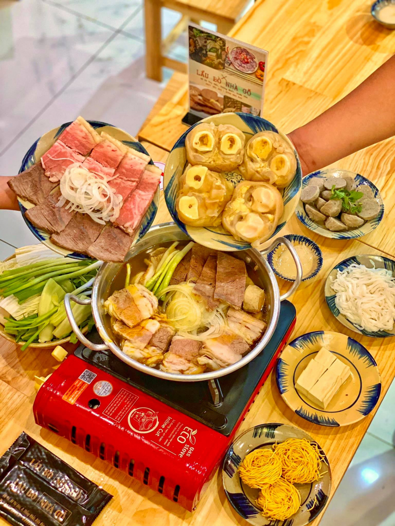 Lẩu bò Nhà Gá»