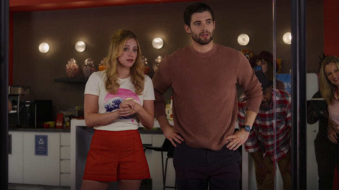 Lili Reinhart and David Corenswet, Look Both Ways