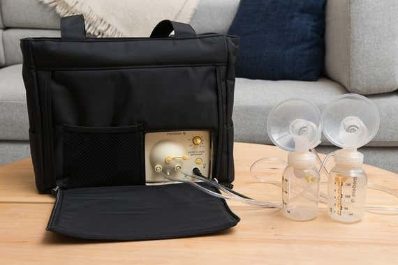 Our second choice for the best breast pump, the Medela Pump in Style Advanced.
