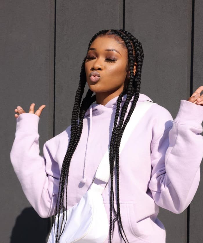 Pop Smoke Knotless Braids