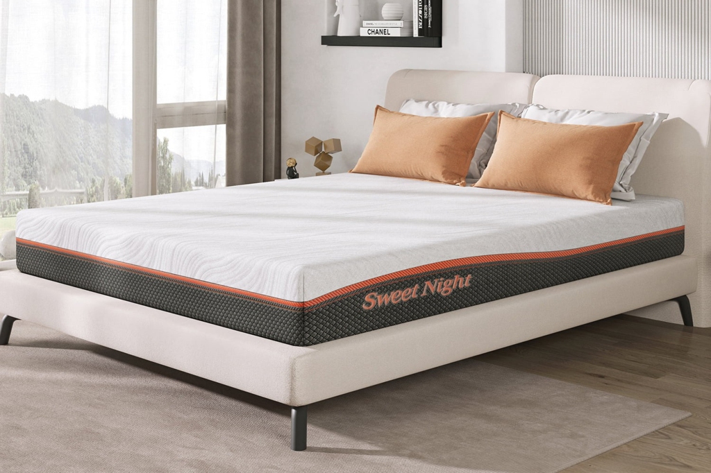 Sweetnight 10 Inch Cooling Gel Infused Memory Foam Mattress
