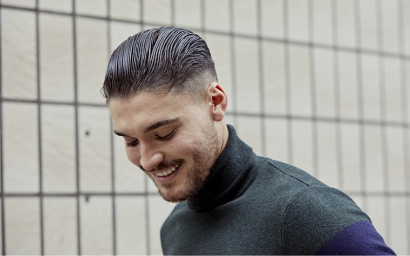 Tóc nam đẹp theo kiểu Modern Slick Back