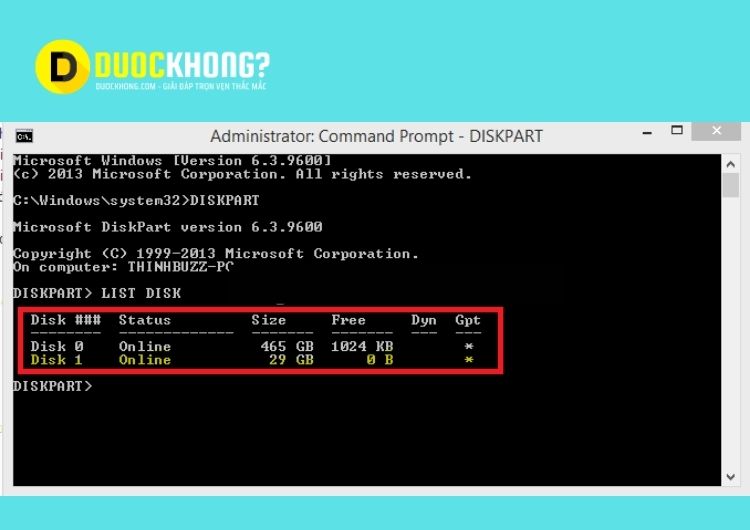 Tạo usb chuẩn UEFI lưu trữ bộ cài Windows