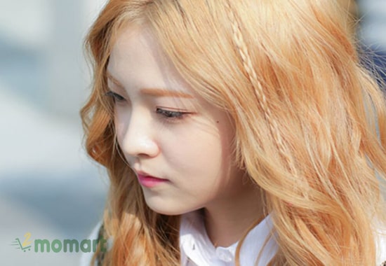 Vàng tây là màu tóc cực kỳ nổi bật